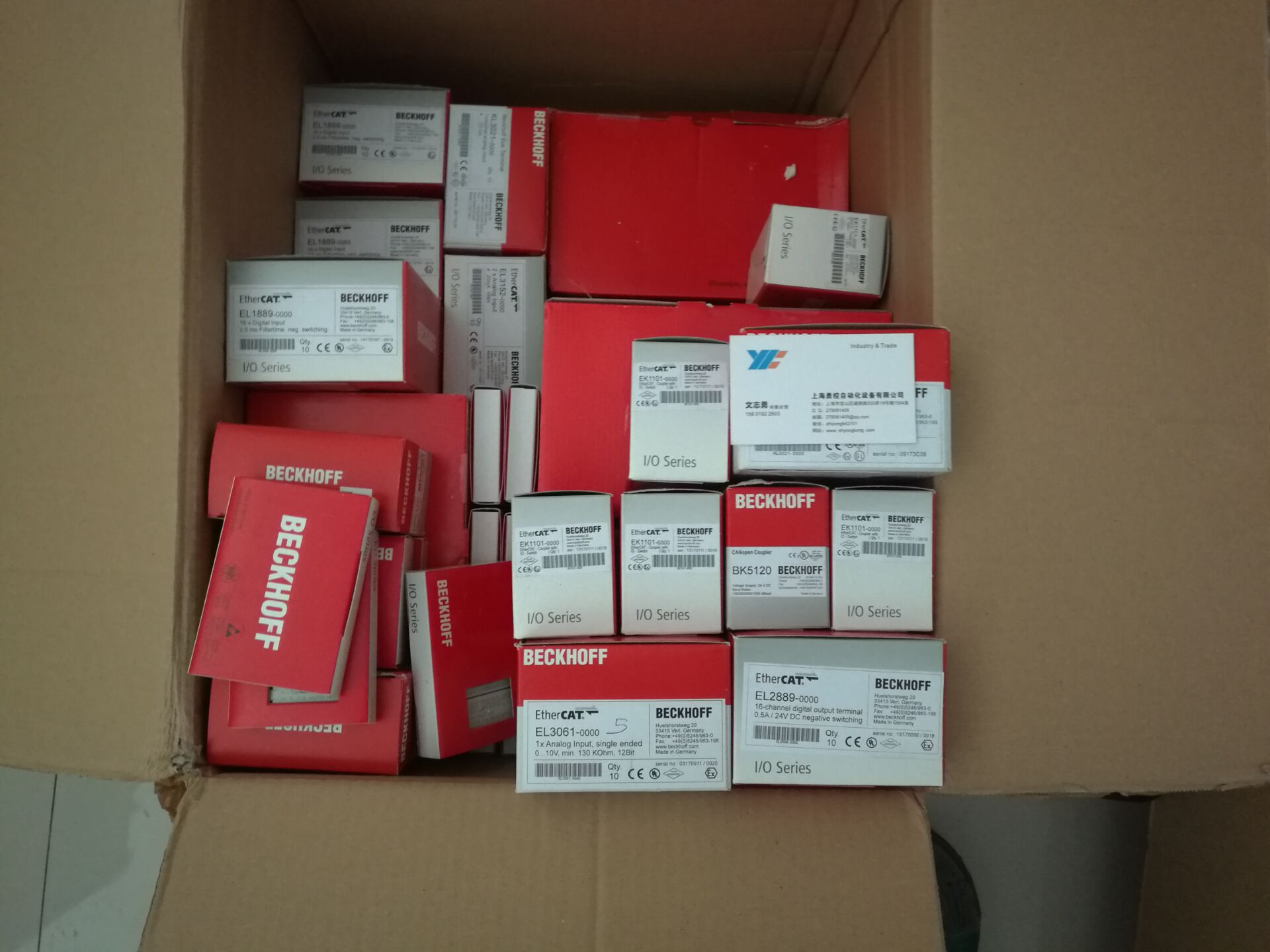 德国BECKHOFF总经销KL1124